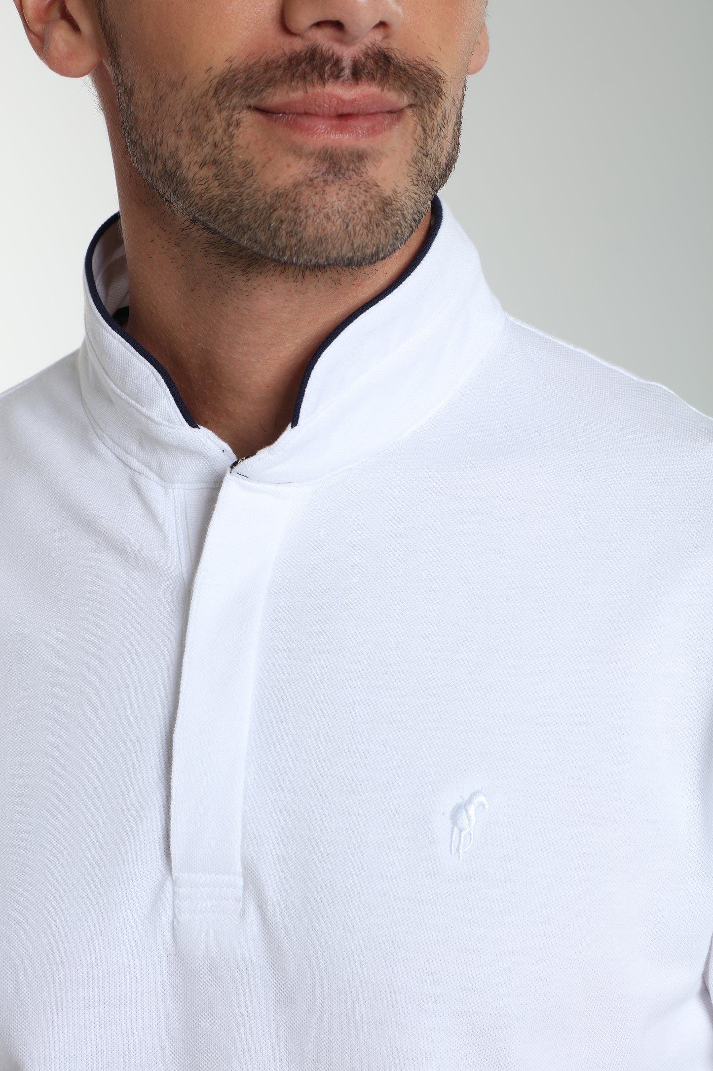 Polo manches courtes PENH blanc