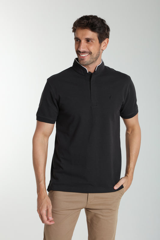 Polo manches courtes PENH noir