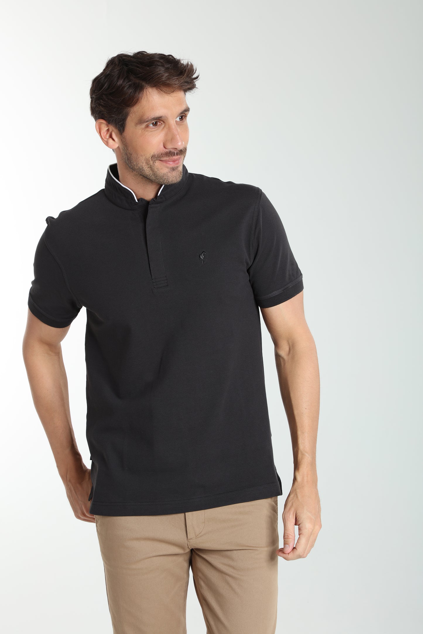 Polo manches courtes PENH noir