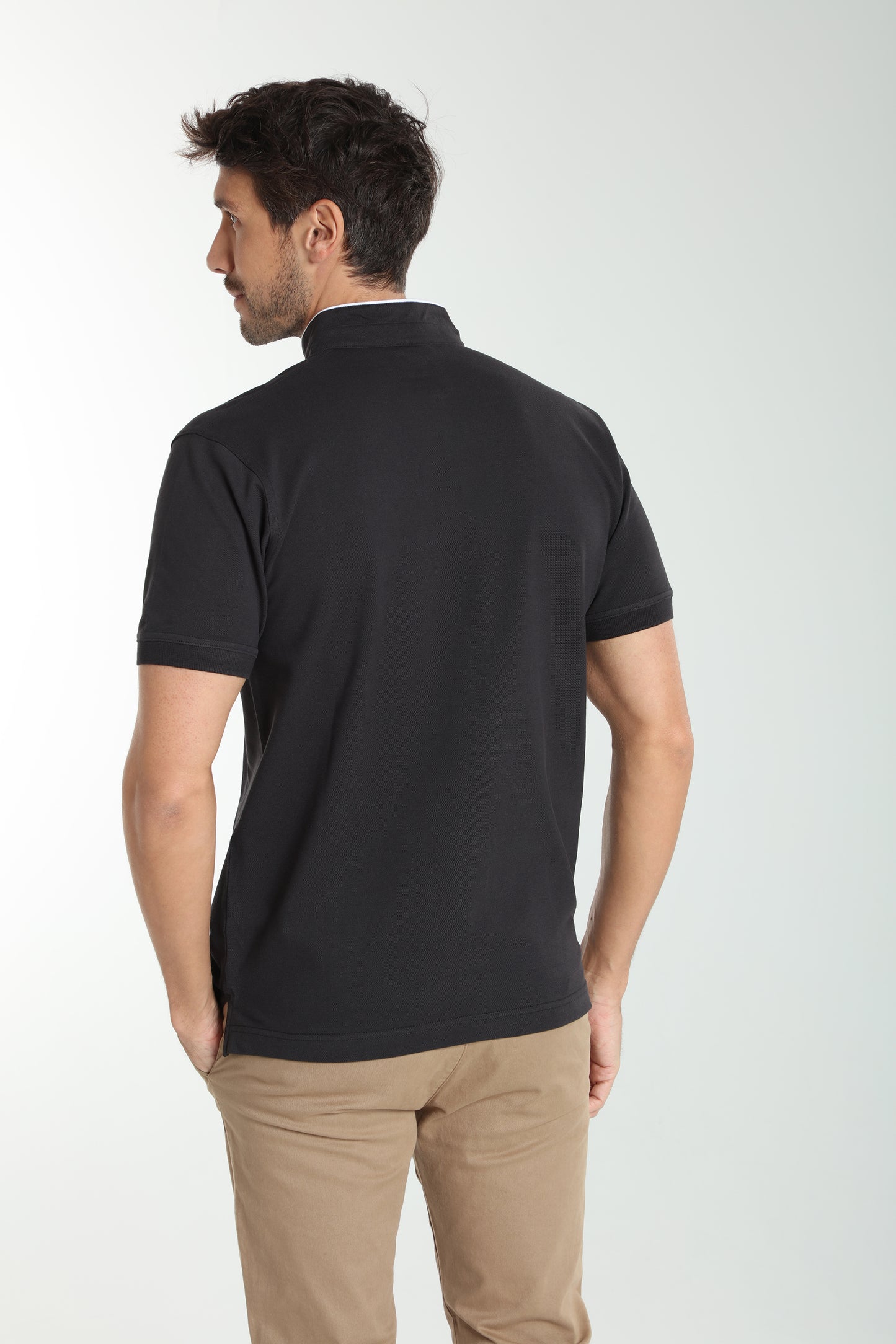 Polo manches courtes PENH noir