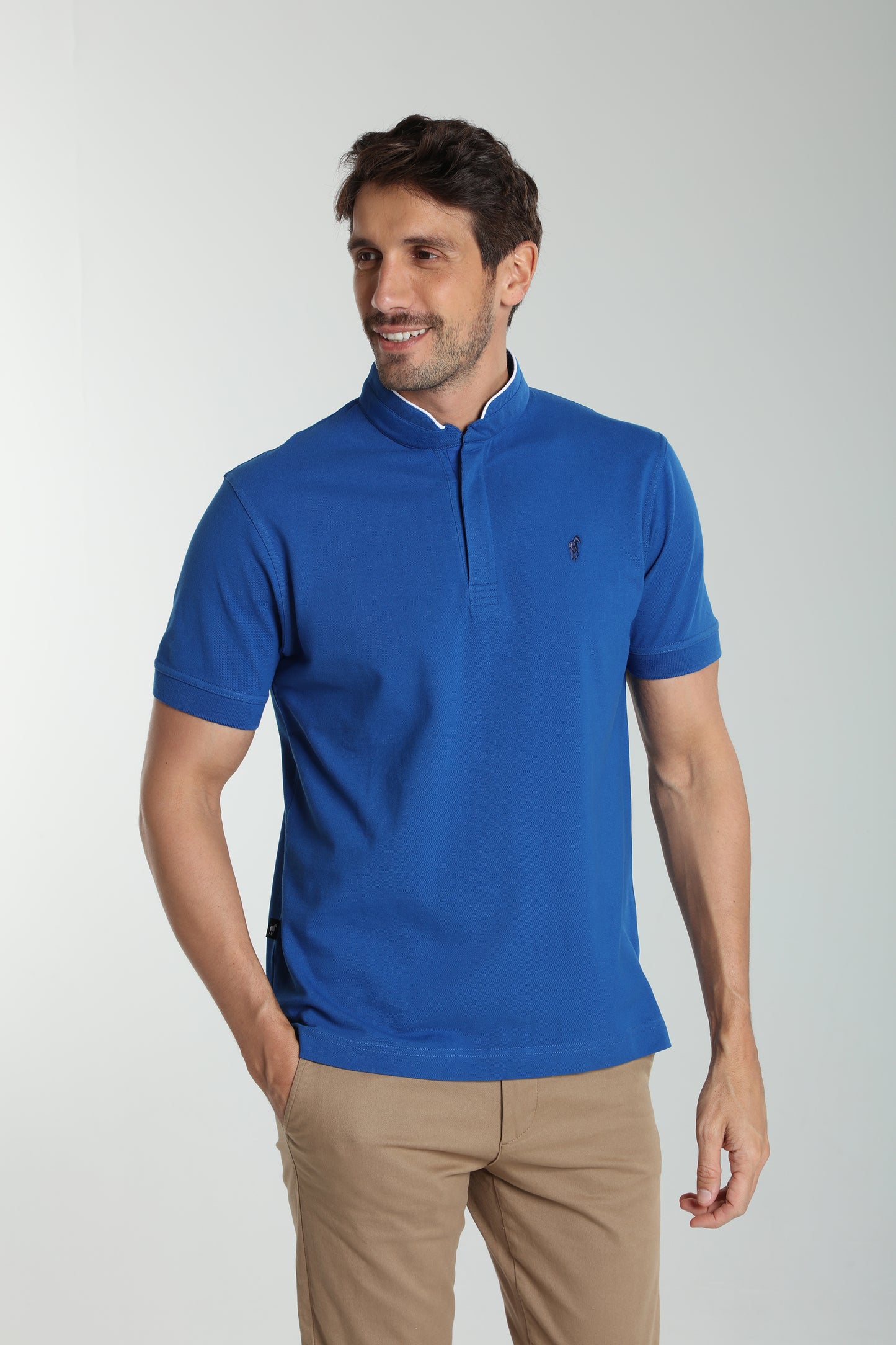 Polo manches courtes PENH bleu