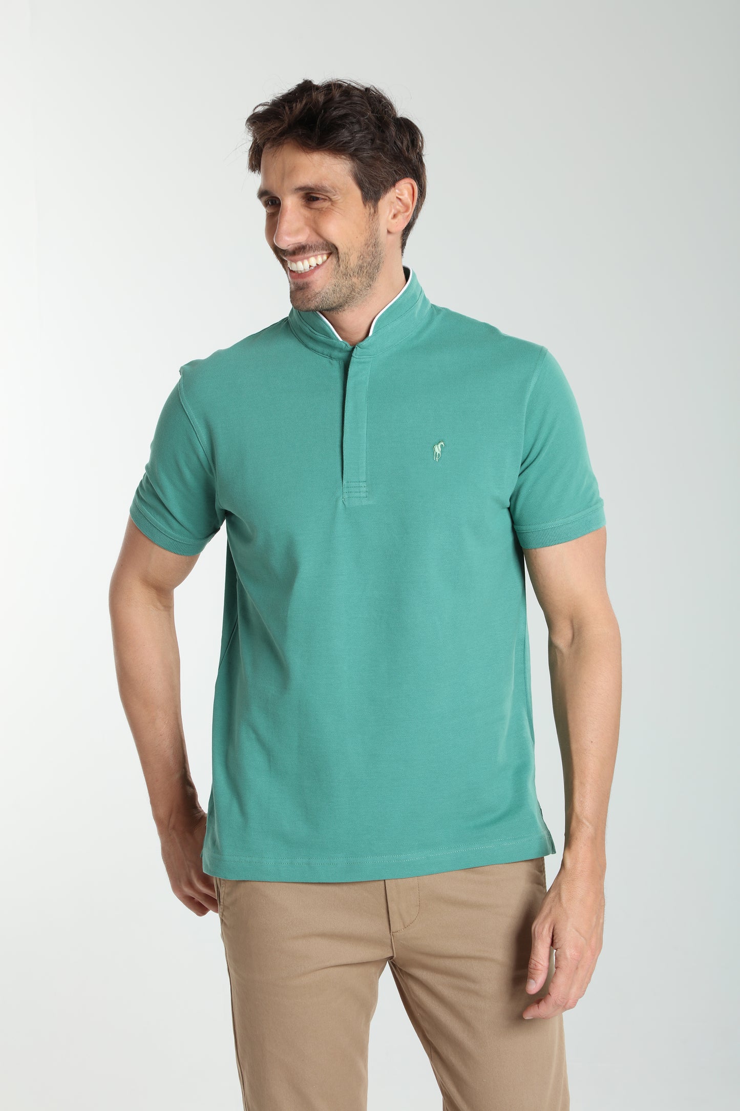 Polo manches courtes PENH vert