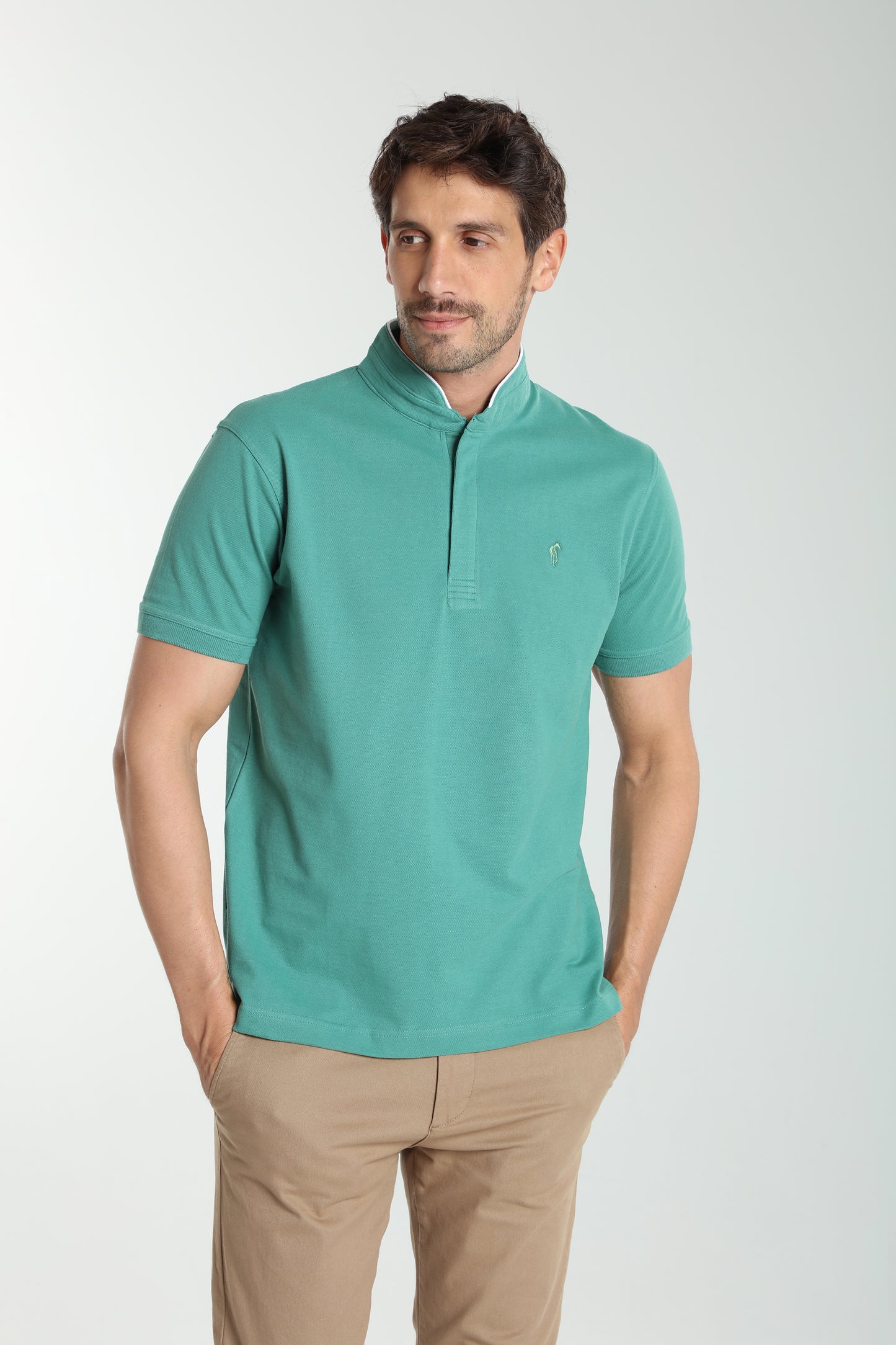 Polo manches courtes PENH vert