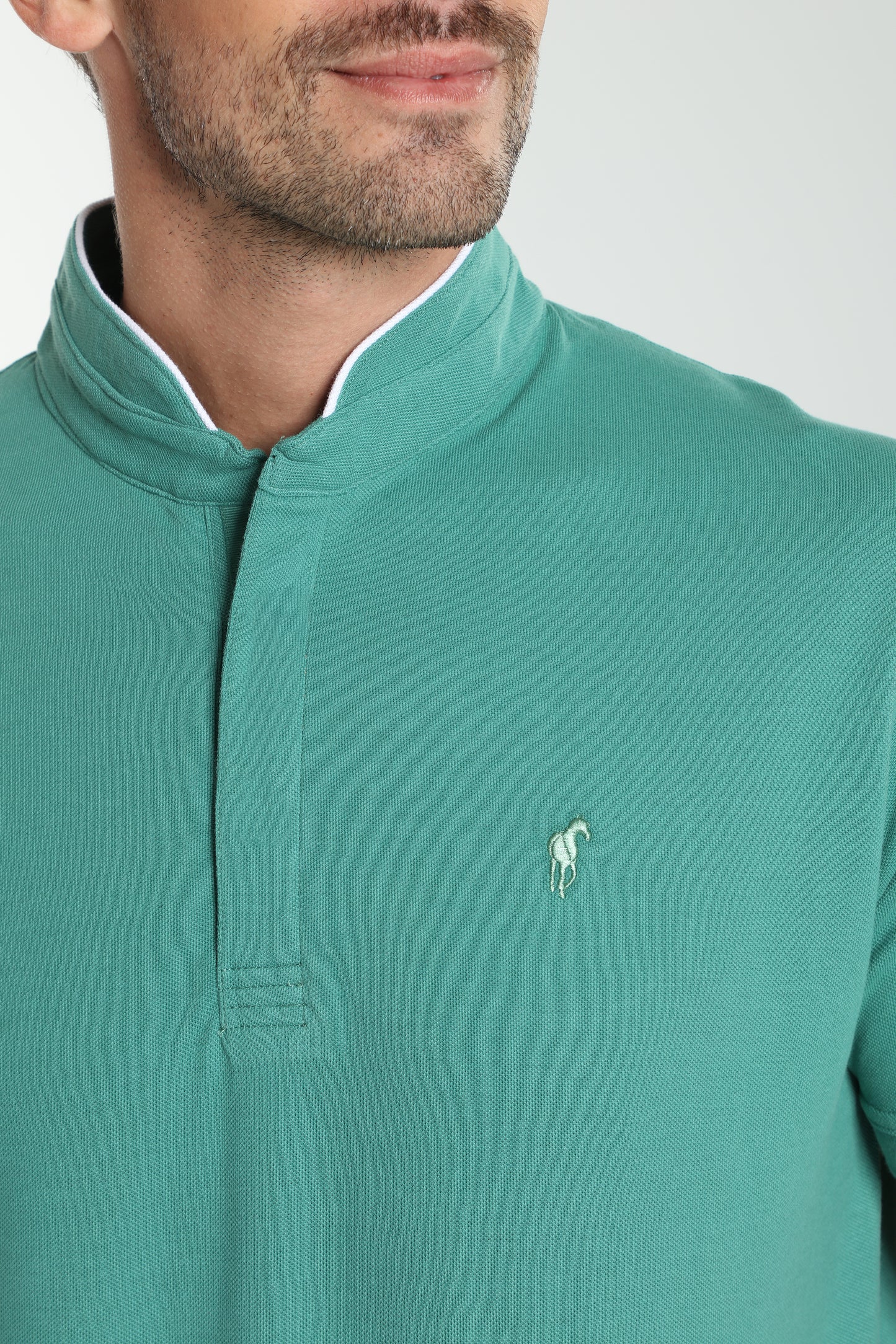 Polo manches courtes PENH vert