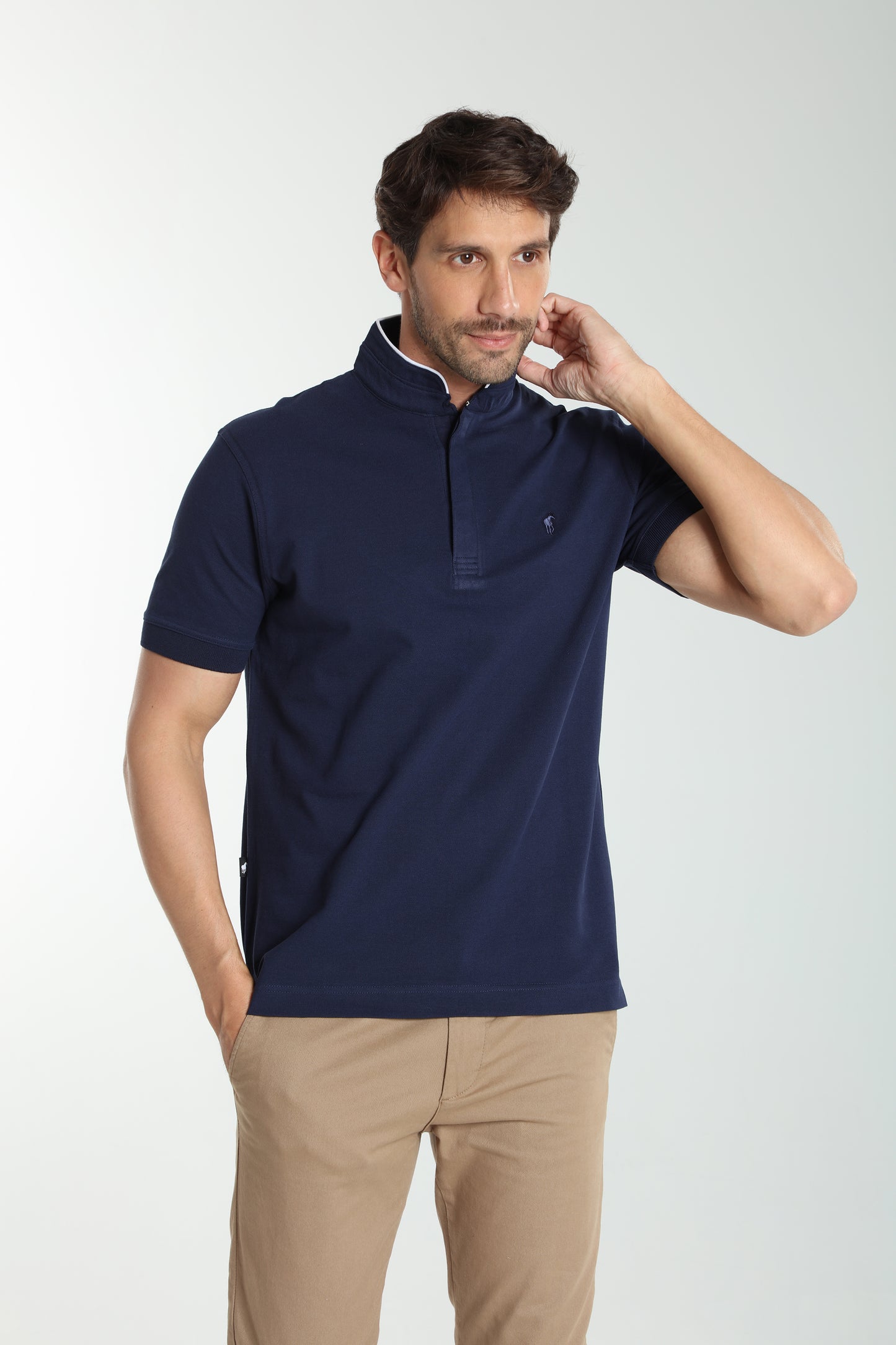 Polo manches courtes PENH marine