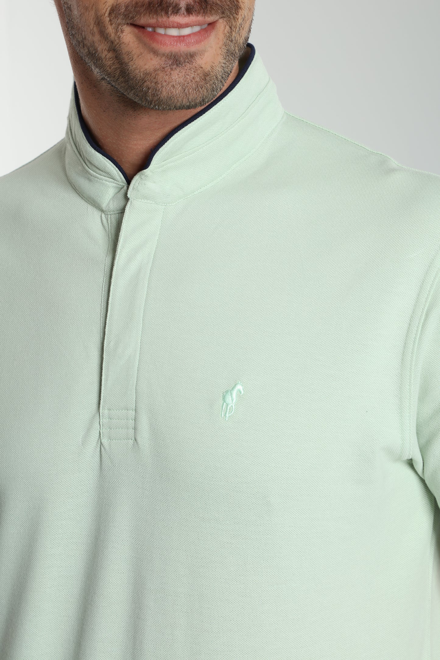 Polo manches courtes PENH céladon