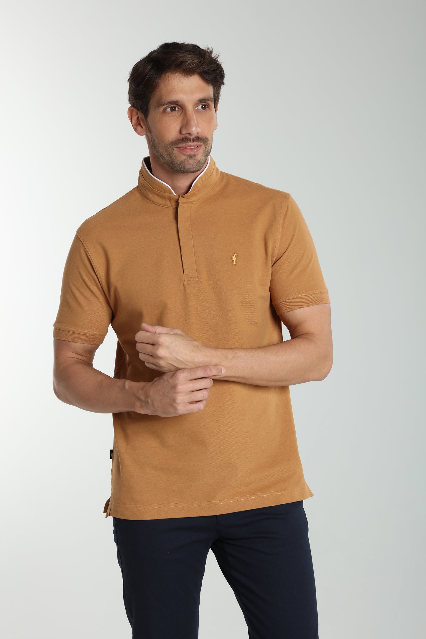 Polo manches courtes PENH tabac