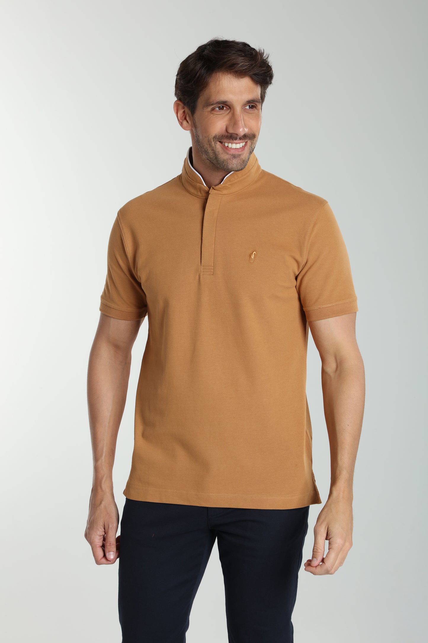 Polo manches courtes PENH tabac