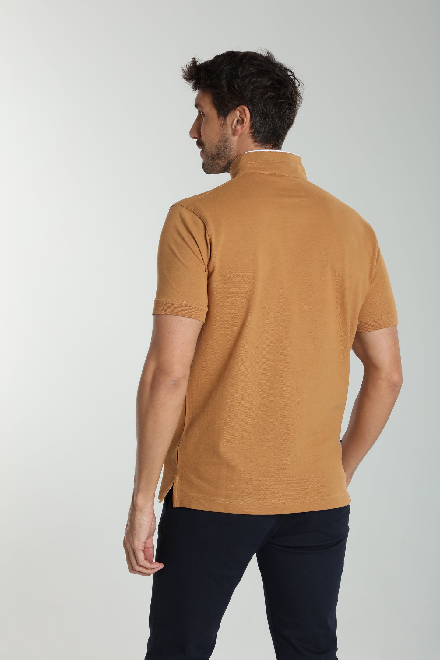 Polo manches courtes PENH tabac