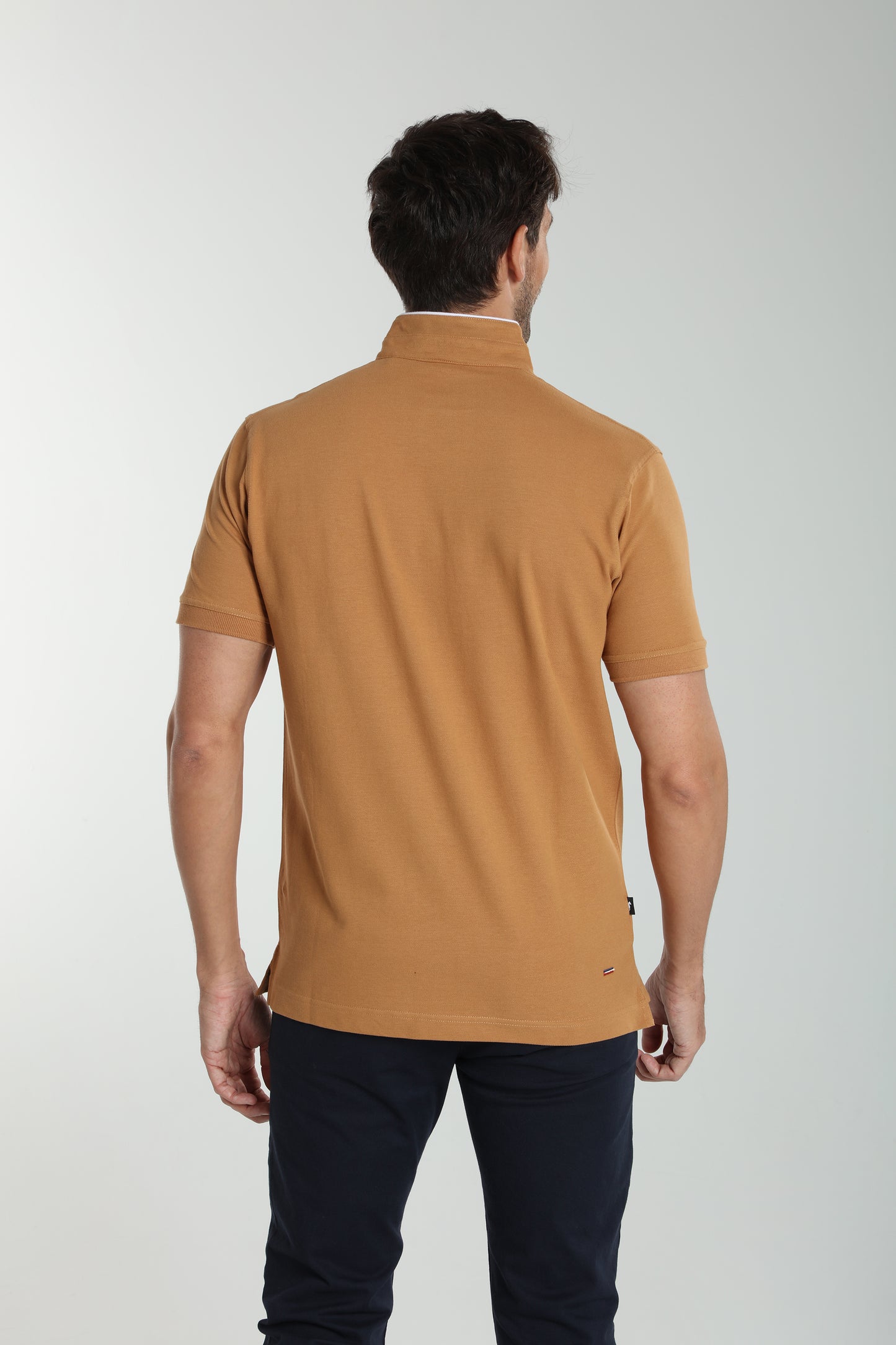 Polo manches courtes PENH tabac
