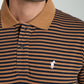 Polo manches courtes PAWL tabac