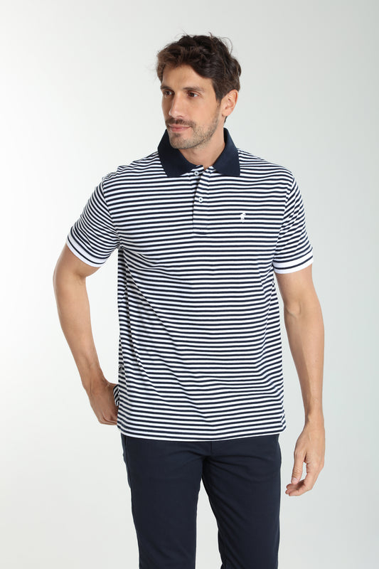 Polo manches courtes PAWL marine
