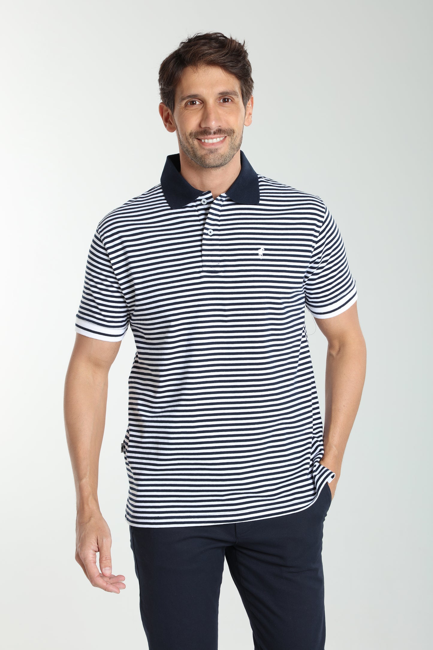 Polo manches courtes PAWL marine