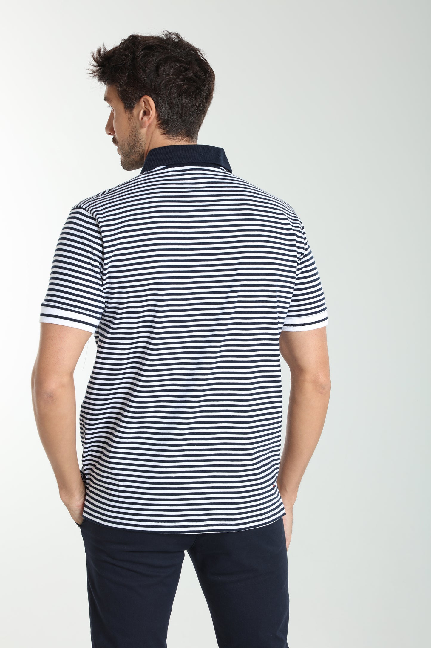 Polo manches courtes PAWL marine