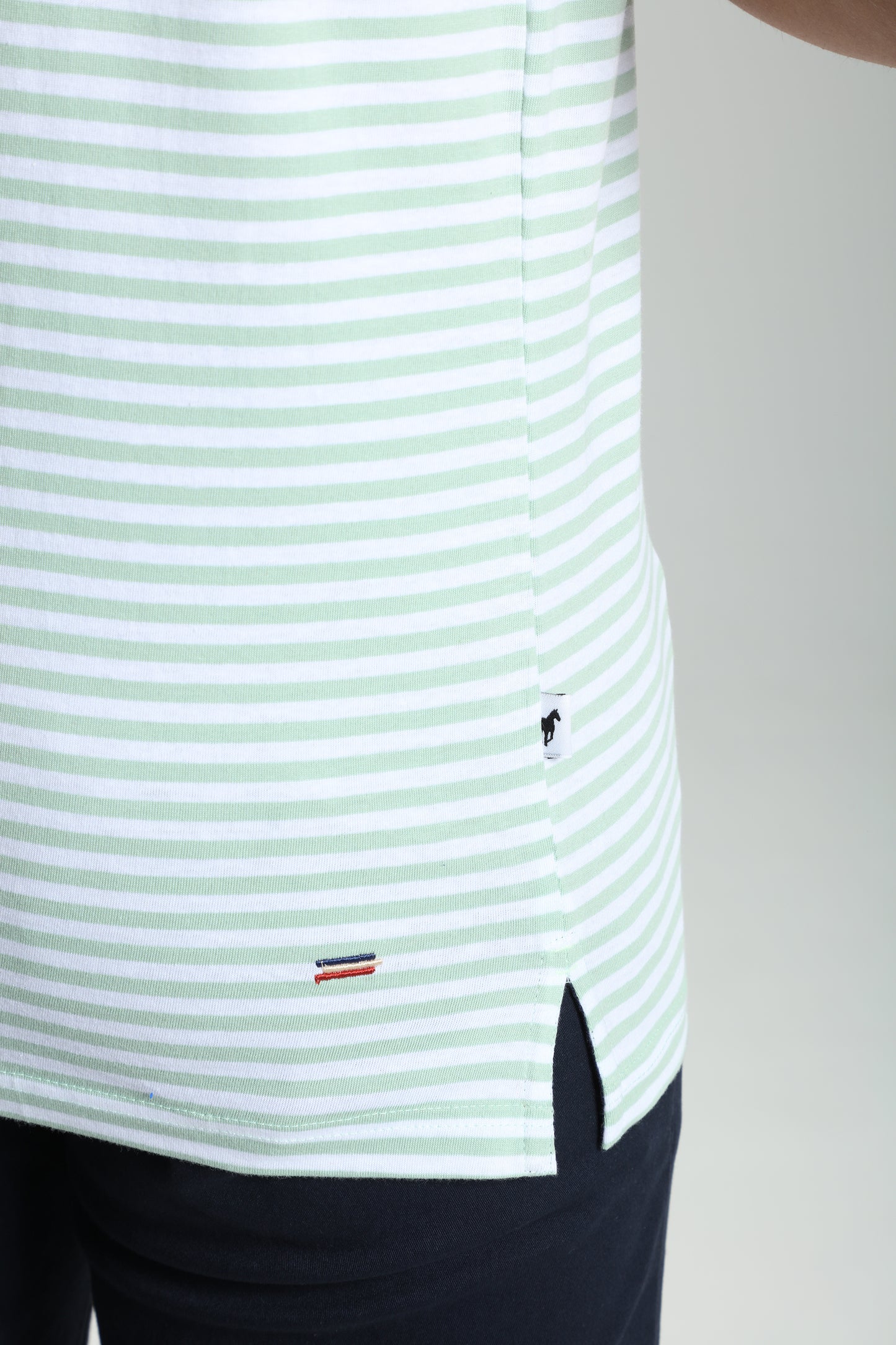 Polo manches courtes PAWL céladon