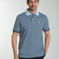 Polo manches courtes PAWL bleu ciel