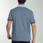 Polo manches courtes PAWL bleu ciel