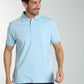 Polo manches courtes PJEY bleu ciel