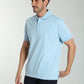 Polo manches courtes PJEY bleu ciel