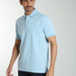 Polo manches courtes PJEY bleu ciel
