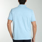 Polo manches courtes PJEY bleu ciel