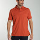 Polo manches courtes PJEY brique