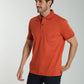 Polo manches courtes PJEY brique