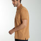 Polo manches courtes PJEY tabac
