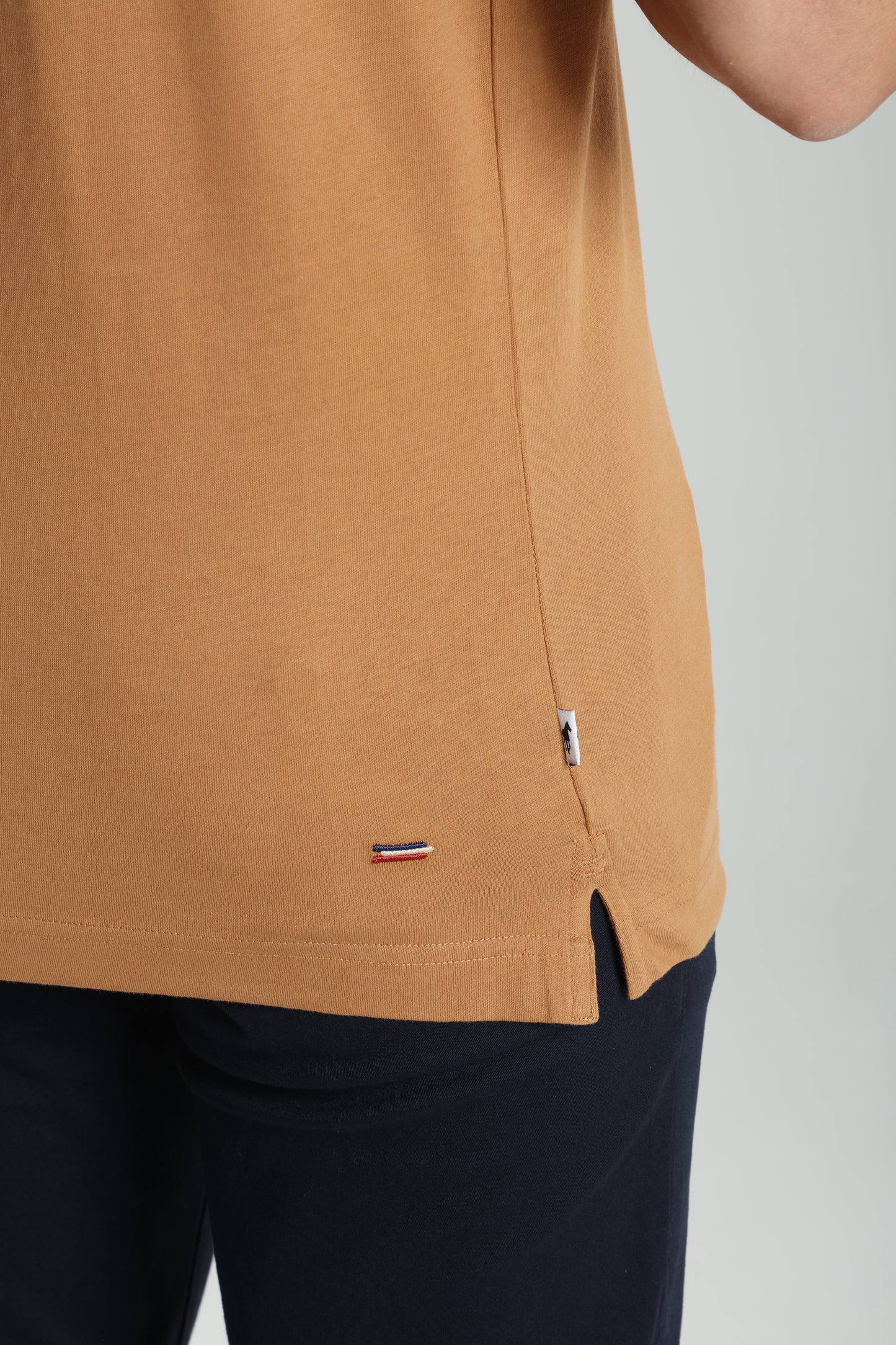 Polo manches courtes PJEY tabac