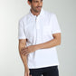 Polo manches courtes PJEY blanc