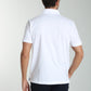 Polo manches courtes PJEY blanc