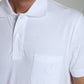 Polo manches courtes PJEY blanc