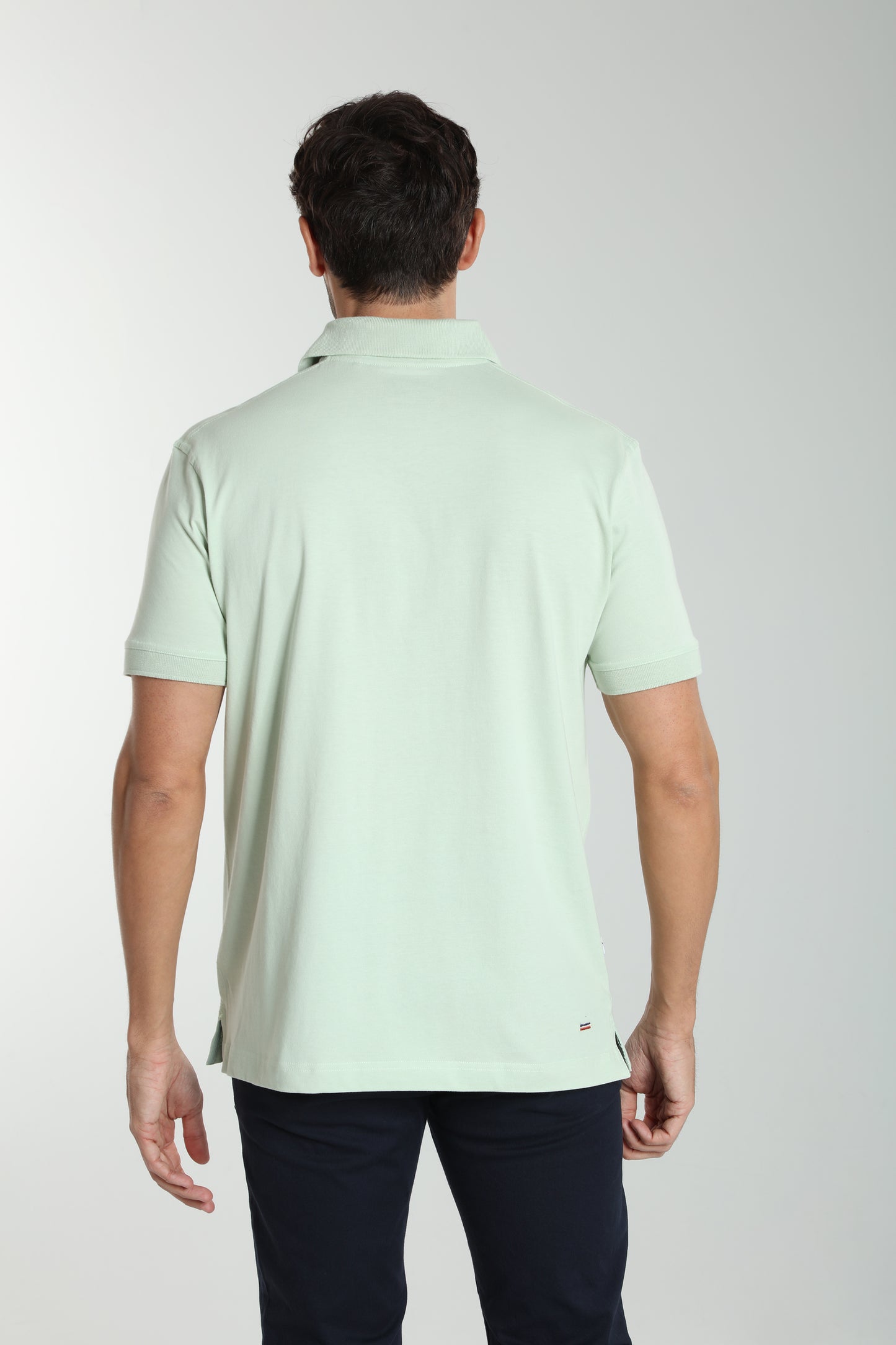 Polo manches courtes PJEY céladon