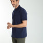Polo manches courtes PJEY marine
