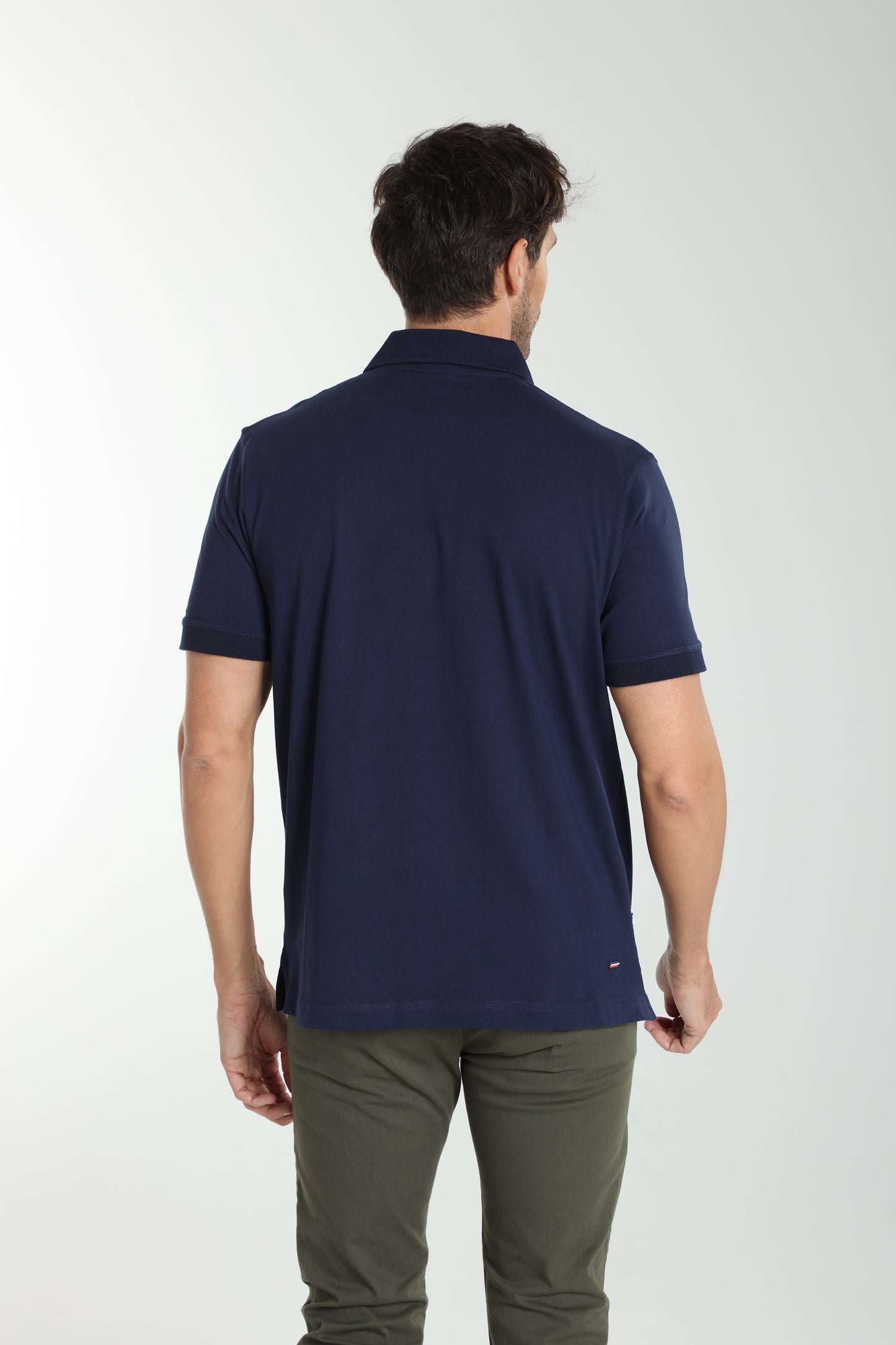 Polo manches courtes PJEY marine