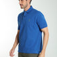 Polo manches courtes PAUL bleu