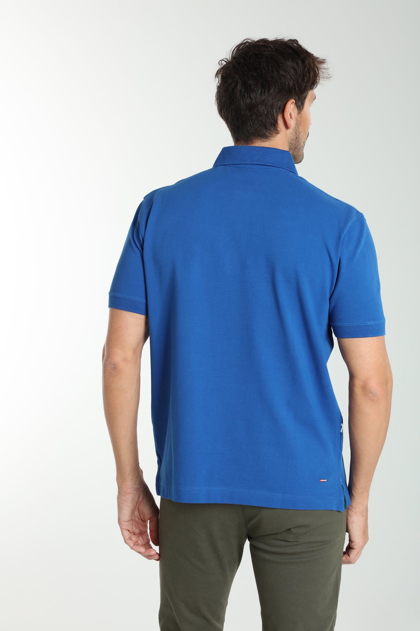 Polo manches courtes PAUL bleu