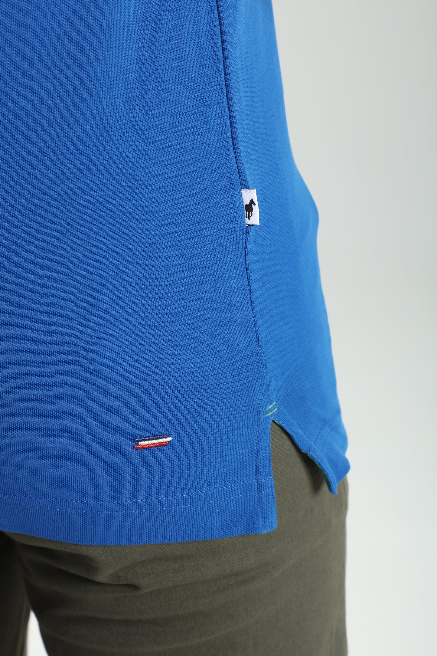 Polo manches courtes PAUL bleu