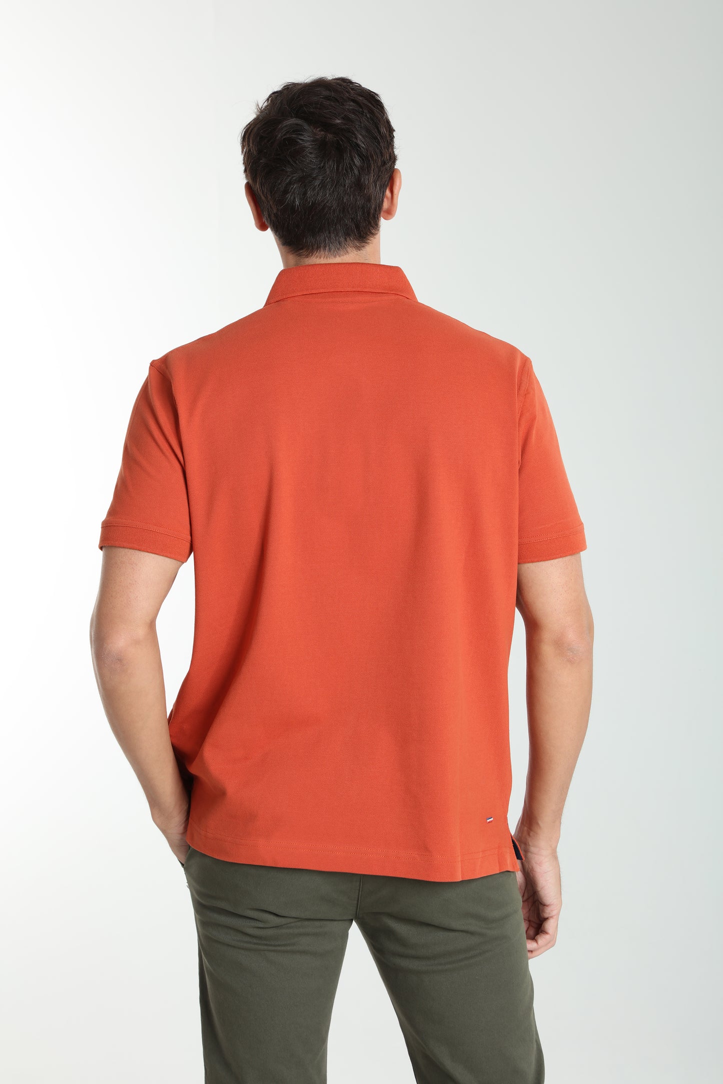 Polo manches courtes PAUL brique