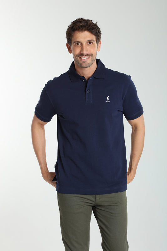 Polo manches courtes PAUL marine
