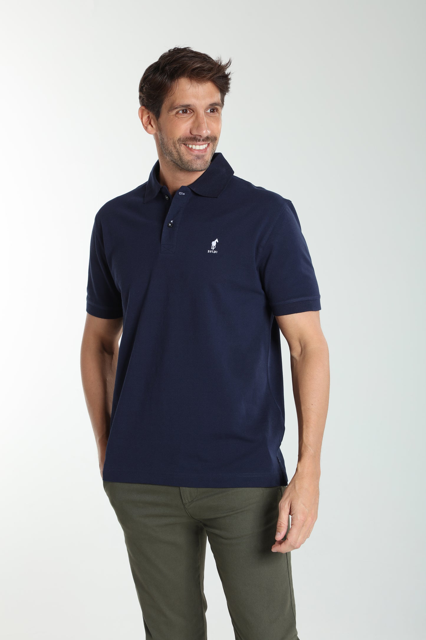 Polo manches courtes PAUL marine