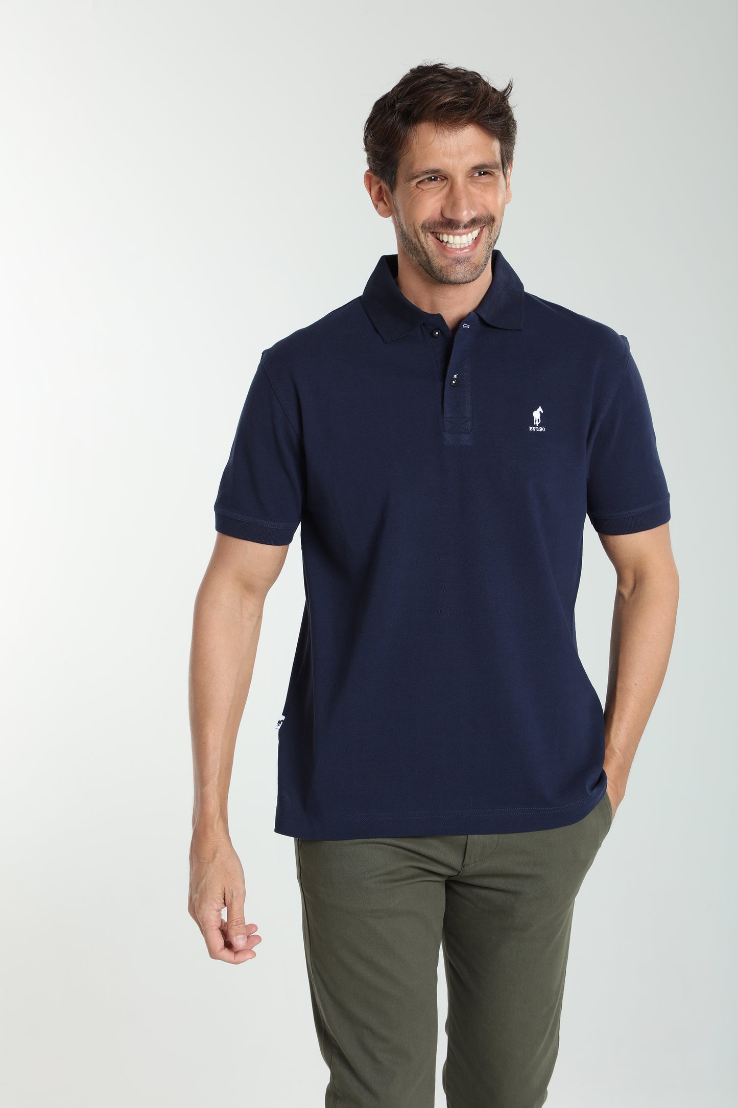 Polo manches courtes PAUL marine