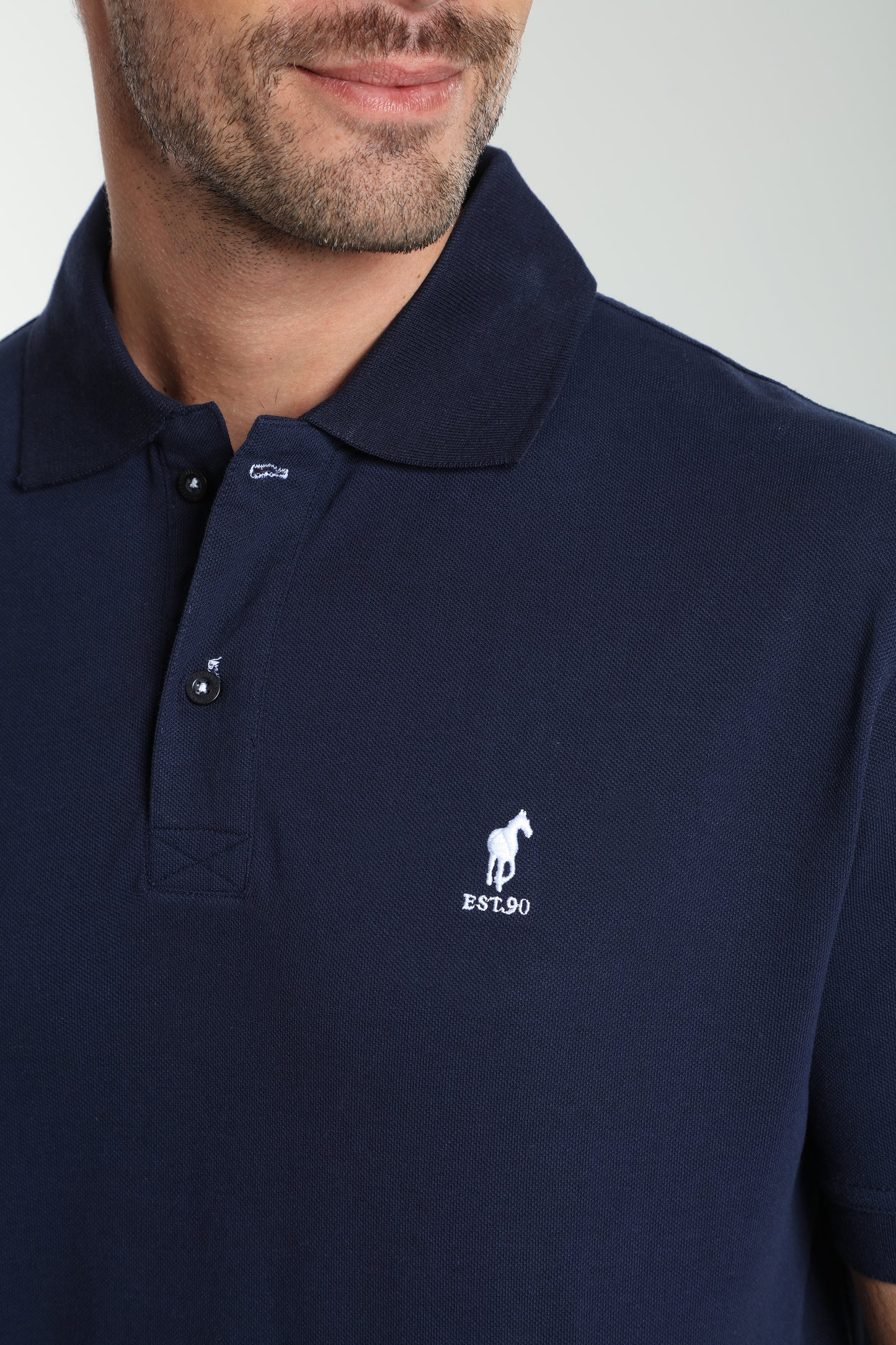 Polo manches courtes PAUL marine