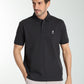 Polo manches courtes PAUL noir