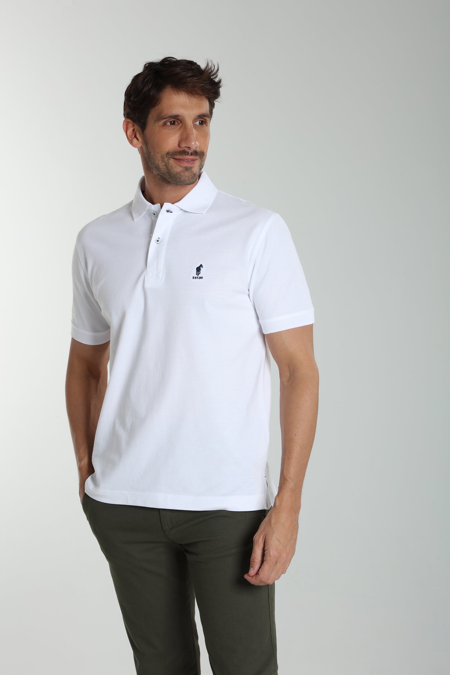 Polo manches courtes PAUL blanc
