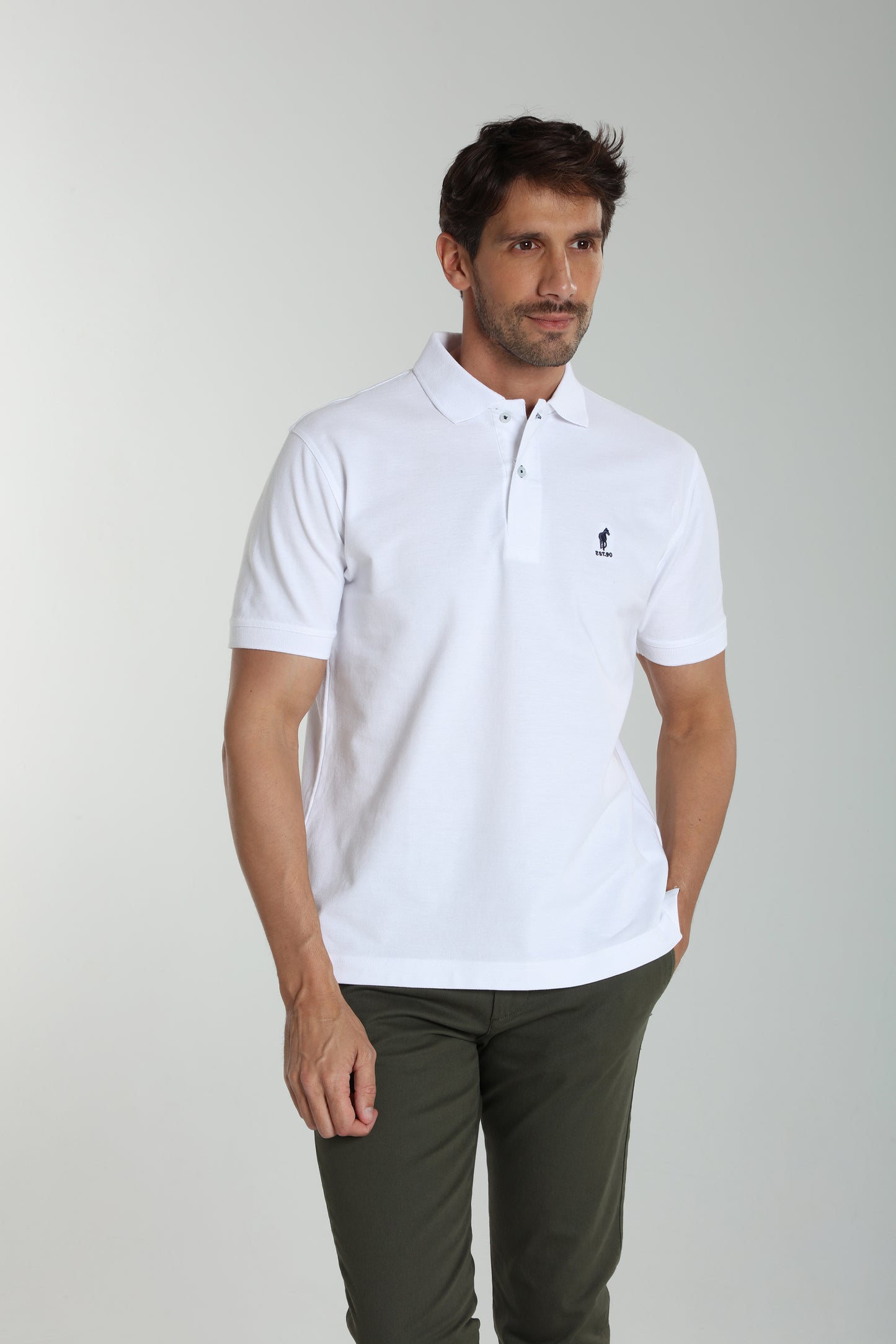 Polo manches courtes PAUL blanc