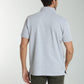 Polo manches courtes PAUL gris chiné