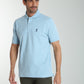Polo manches courtes PAUL bleu ciel