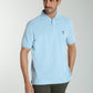 Polo manches courtes PAUL bleu ciel
