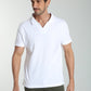 Polo manches courtes PAT blanc